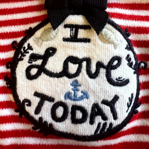 Baby Onesie Long Sleeve Shirt - Nautical Theme - Size 0 - 3 Months - Picture 2 of 8